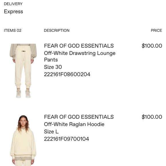 Essentials Velour Sweatsuit - Picture 5 of 6